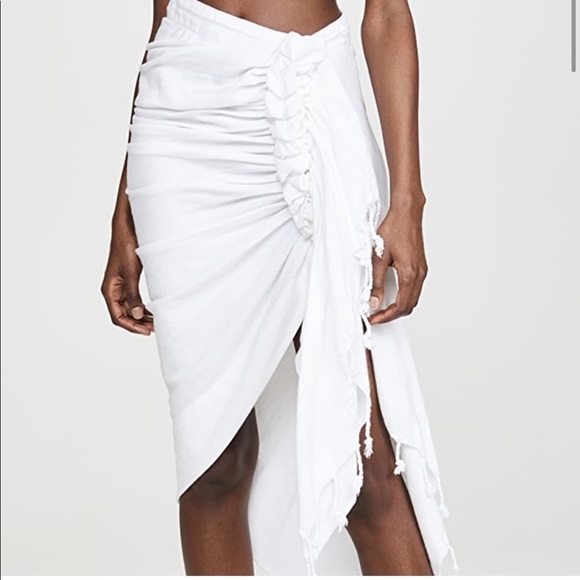 Worn once Just be Queen Tulum midi skirt sz XS - Picture 3 of 8